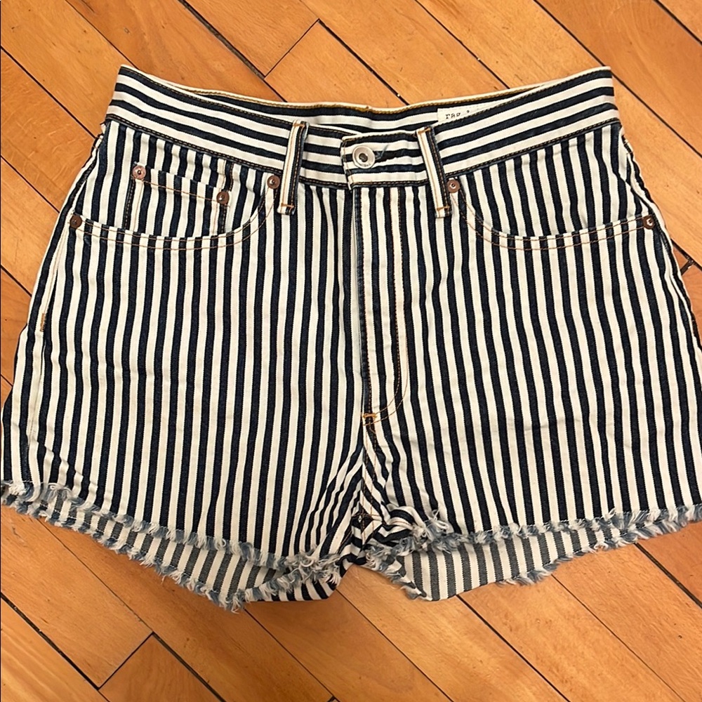 Rag & Bone striped shorts